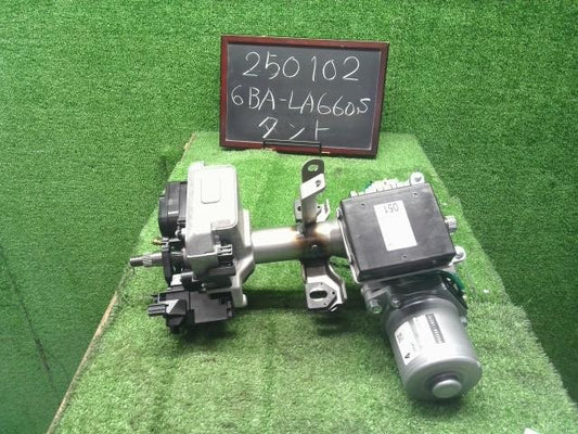 タント 6BA-LA660S ステアリングコラム　ステアリングシャフト PSコンピューター　45870-B2D20 自社品番250102