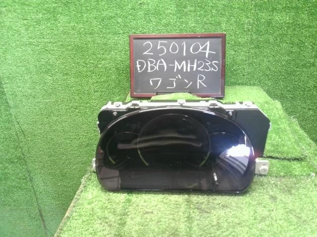 ワゴンＲ DBA-MH23S スピードメーター デンソー34100-70KA1　34100-70A0 自社品番250104