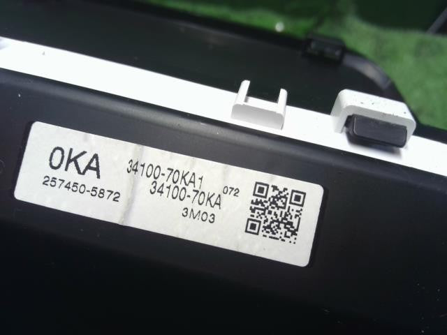 ワゴンＲ DBA-MH23S スピードメーター デンソー34100-70KA1　34100-70A0 自社品番250104