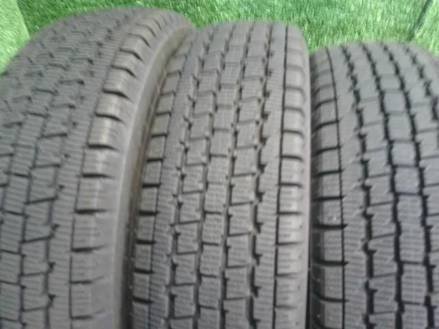 12インチ 冬 スタッドレスタイヤ 4本 24年 145/80R12 W300 ブリヂストン エブリィ外し 自社品番250113