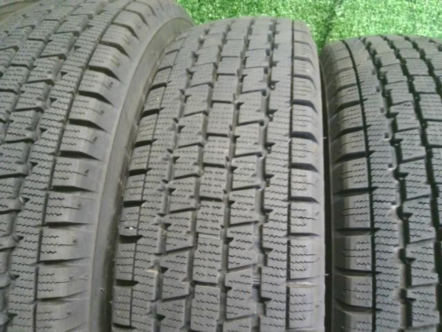 12インチ 冬 スタッドレスタイヤ 4本 24年 145/80R12 W300 ブリヂストン エブリィ外し 自社品番250113