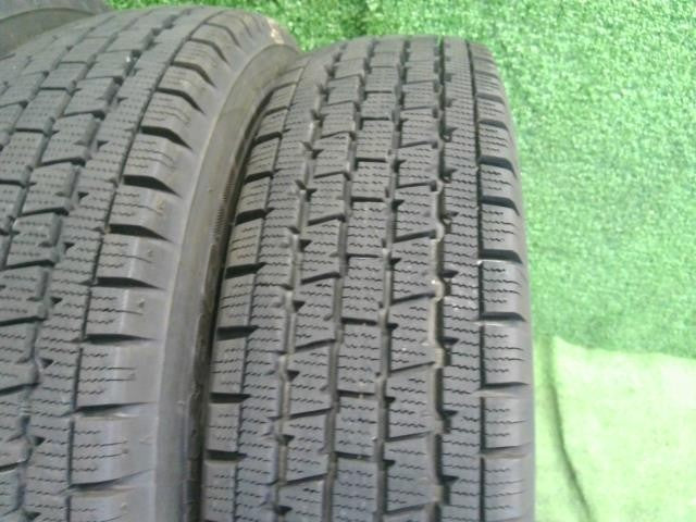 12インチ 冬 スタッドレスタイヤ 4本 24年 145/80R12 W300 ブリヂストン エブリィ外し 自社品番250113