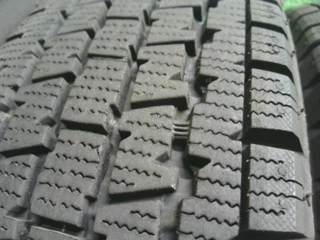 12インチ 冬 スタッドレスタイヤ 4本 24年 145/80R12 W300 ブリヂストン エブリィ外し 自社品番250113