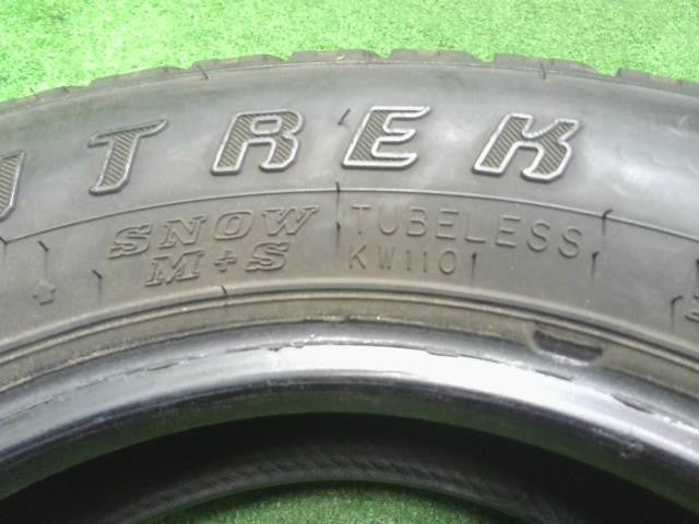 (2)12インチ 夏 ノーマルタイヤ 4本 貨物用 145R12 6P R LT 21年 ダンロップ 自社品番250122