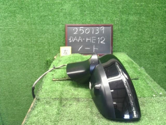 ノート DAA-HE12 左 助手席 ドアミラー　サイドミラー　ウィンカー　ムラカミG579  自社品番250139　色KH3