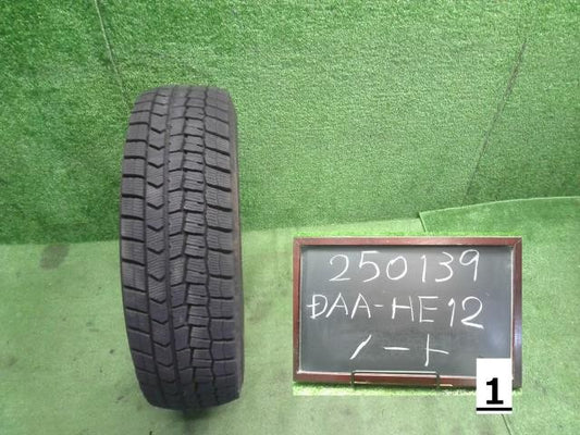 (1)14インチ 冬 スタッドレスタイヤ 1本 24年 185/70R14 ダンロップ WINTERMAXXノート外し 自社品番250139