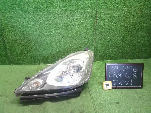フィット DBA-GE8 左ヘッドランプ　ヘッドライト 助手席側 スタンレー 33151-TF0-J01 自社品番250146