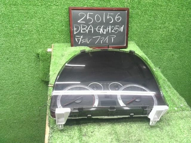 ヴェルファイア DBA-GGH25W スピードメーター タコメーター付 ヤザキ 83800-58291 自社品番250156