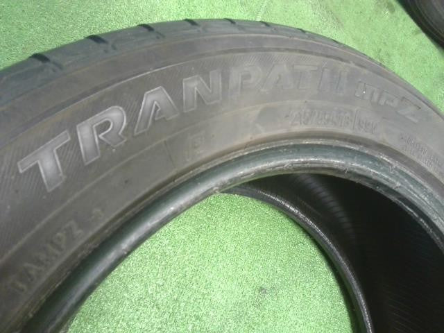 (3)18インチ 夏 サマータイヤ 4本 中古 215/55R18 TRANPATH MPZ トーヨー 自社品番250186