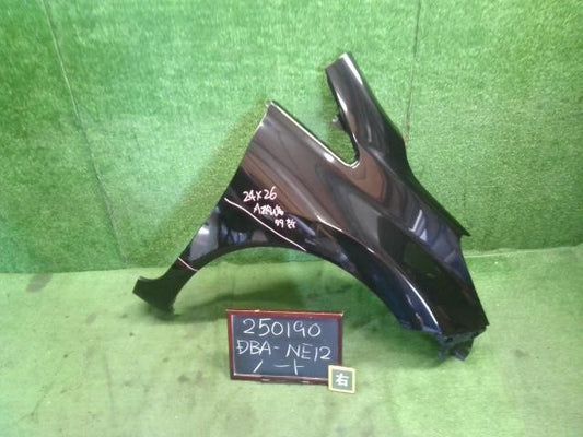 ノート DBA-NE12 右フロントフェンダー 右Fフェンダー 運転席側 F3100-5VAMA 自社品番250190