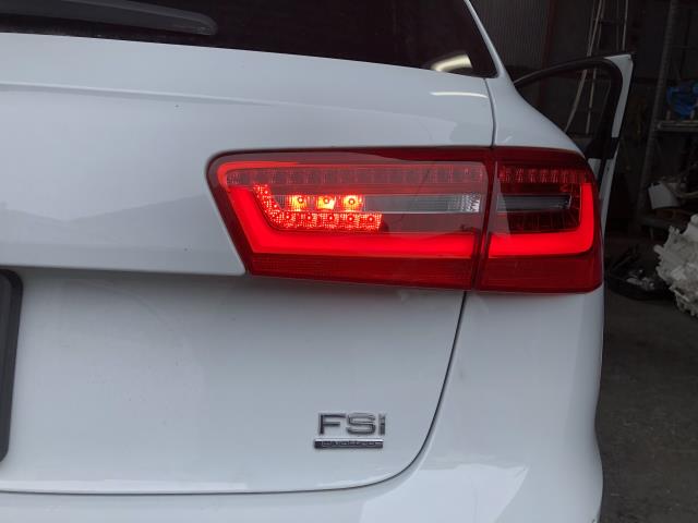 【中古】アウディ A6 DBA-4GCHVS 左右 テールランプ テールライト フィニッシャー 4点セット　LED　4G9945095B 自社品番240646