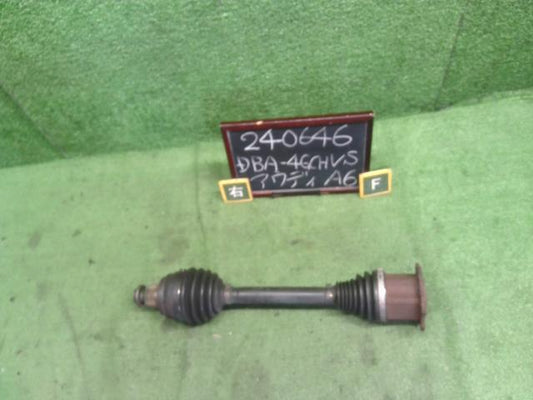 【中古】アウディ A6 DBA-4GCHVS 右 フロント ドライブシャフト 4G0407271F 自社品番240646 LS9R