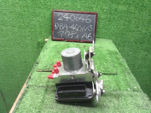 【中古】アウディ A6 DBA-4GCHVS ＡＢＳアクチュエーター  自社品番240646 LS9R