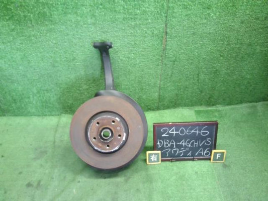 【中古】アウディ A6 DBA-4GCHVS 右 フロント ナックルハブ 4G0407254A 自社品番240646 LS9R