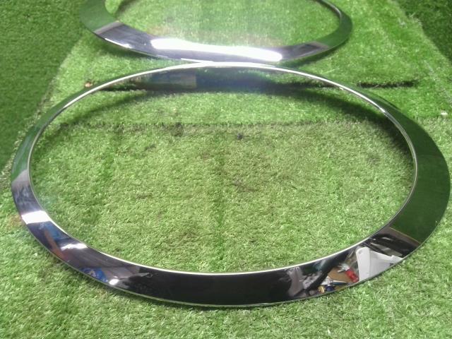 【中古】BMW ミニ ABA-ML16 左右ヘッドライト ランプ メッキモール 51137149905 自社品番240711