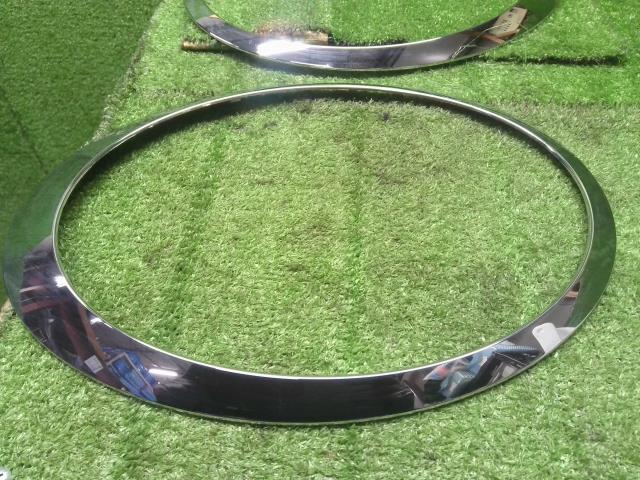 【中古】BMW ミニ ABA-ML16 左右ヘッドライト ランプ メッキモール 51137149905 自社品番240711