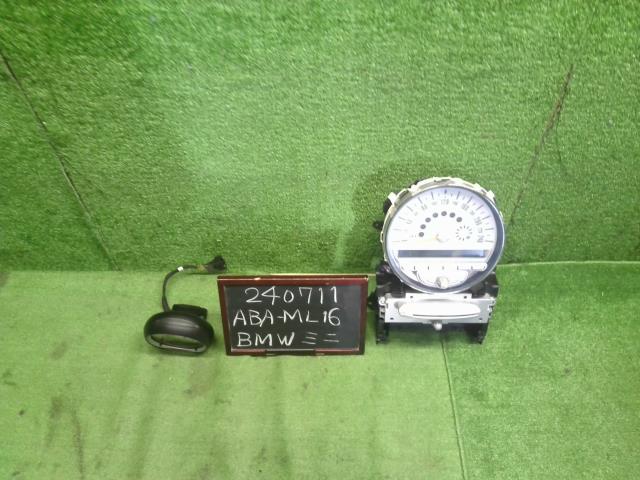 【中古】BMW ミニ ABA-ML16 スピードメーター 62109233769 自社品番240711