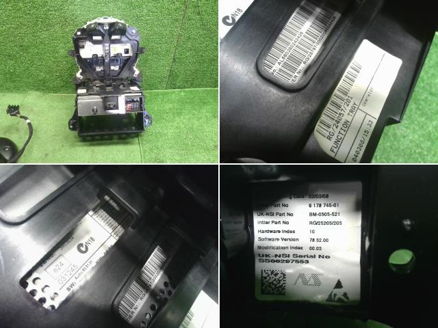 【中古】BMW ミニ ABA-ML16 スピードメーター 62109233769 自社品番240711