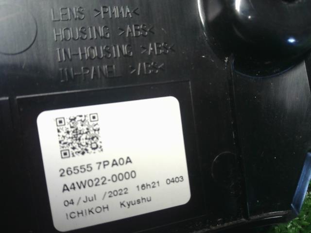 【中古】サクラ ZAA-B6AW 左テールランプ ライト 26555-7PA0A 自社品番240716 W13