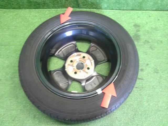 【中古】サクラ ZAA-B6AW 純正 タイヤホイール 1本 155/65R14 自社品番240716 W13
