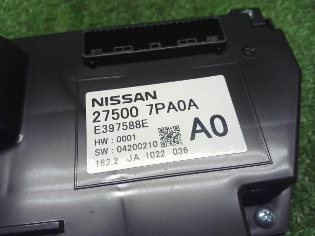 【中古】サクラ ZAA-B6AW エアコン ACスイッチパネル  自社品番240716 W13