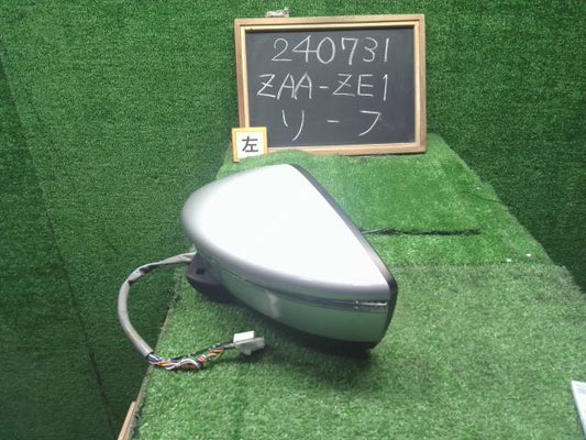 【中古】リーフ ZAA-ZE1 左ドアミラー サイドミラー 96302-5SK6A 自社品番240731 K23