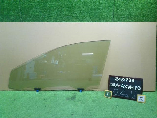 【中古】カムリ DAA-AXVH70 左フロントドアガラス 68102-33330 自社品番240733 218