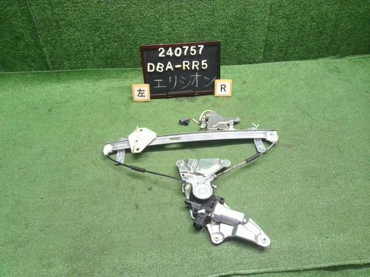 【中古】エリシオン DBA-RR5 左リアドアレギュレーターモーター 72750-SJK-J02 自社品番240757 NH700M