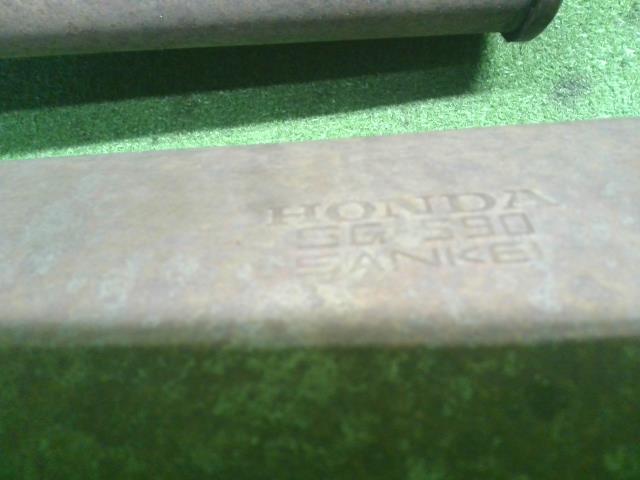 【中古】エリシオン DBA-RR5 リアマフラー 18307-SYK-J01 自社品番240757 NH700M