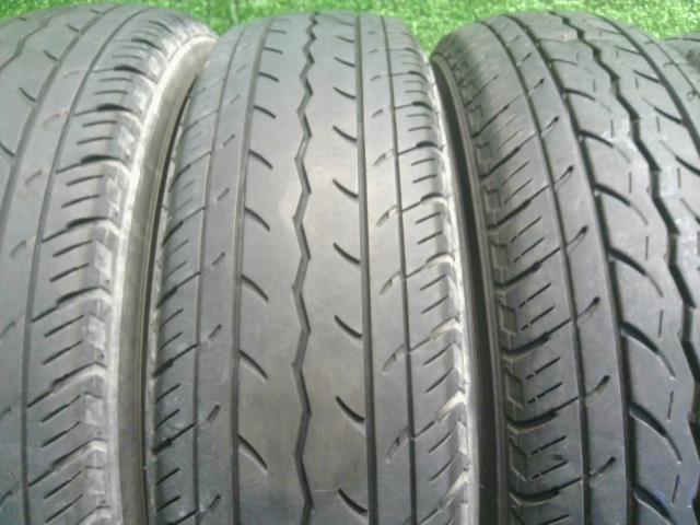 【中古】12インチ 夏 ノーマルタイヤ 4本 145R12 6PR ヨコハマ JOB RY52 自社品番240763