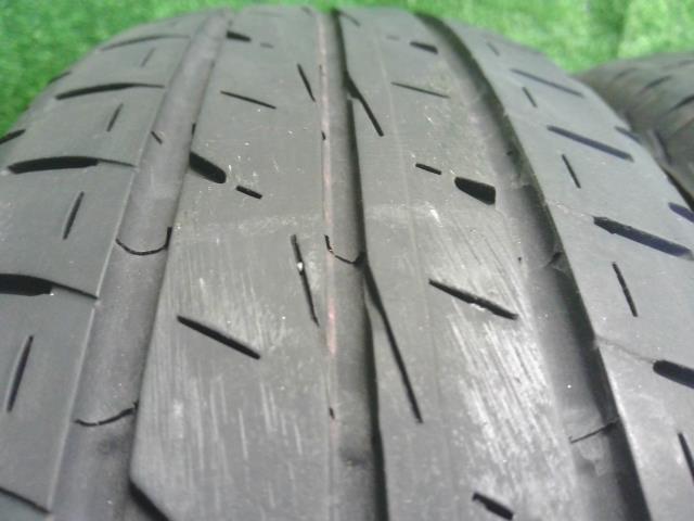 【中古】14インチ 夏 ノーマルタイヤ 155/65R14 3本 ブリヂストン 21年製 ECOPIA EX20C 自社品番240764