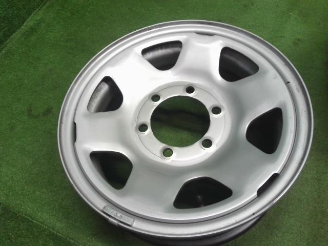 【中古】15インチ 6穴 139.7 スチールホイール 4本  自社品番240766