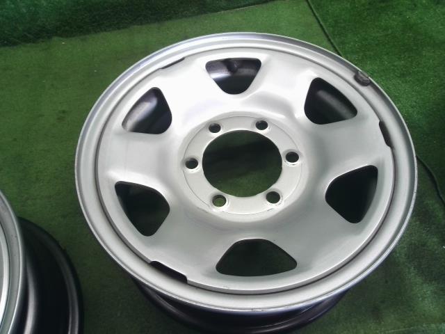 【中古】15インチ 6穴 139.7 スチールホイール 4本  自社品番240766