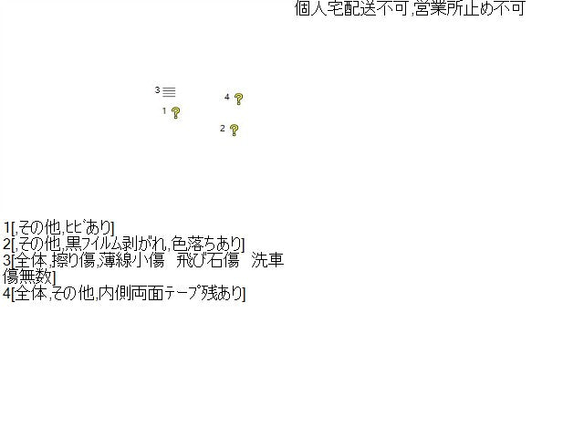 【中古】フォレスター DBA-SJG リアバンパースポイラー  自社品番240781 61K