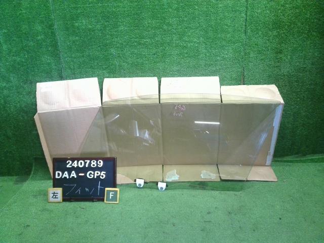 【中古】フィット DAA-GP5 左フロントドアガラス 73350-T5A-N20 自社品番240789 B593M