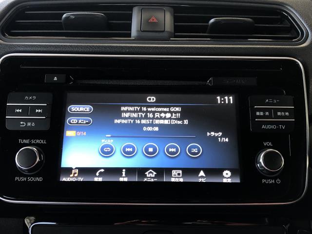 【中古】リーフ ZAA-ZE1 カーナビゲーション  クラリオン QY-8605 25915-5SK0A 自社品番250002 XBK