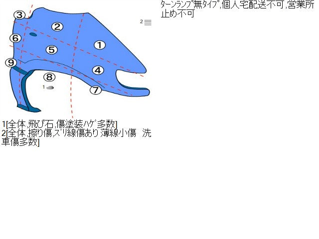 【中古】セレナ DAA-GNC27 右フロントフェンダー F3100-5TAMA 自社品番250012 K23