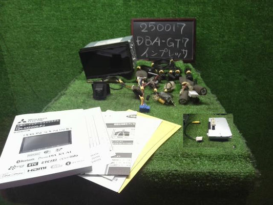 インプレッサ DBA-GT7 カーナビゲーション  NR-MZ200-FJ　純正　DIATONE　自社品番250017