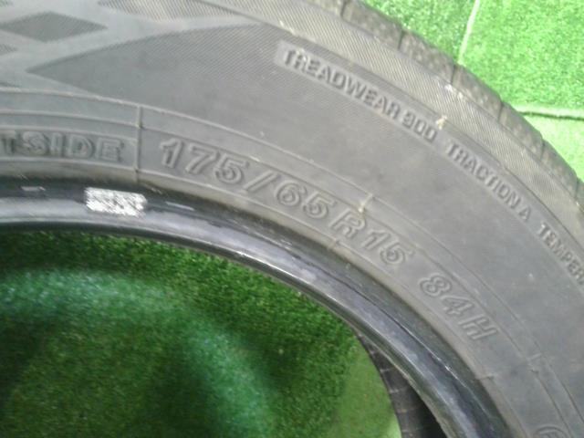 15インチ 夏 ノーマルタイヤ 1本 23年 175/65R15 BluEarth-GT AE51 ヨコハマ アクア外し 自社品番250020