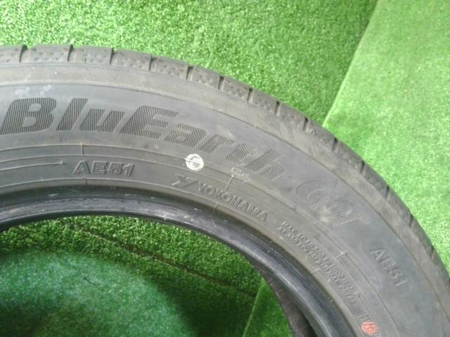 15インチ 夏 ノーマルタイヤ 1本 23年 175/65R15 BluEarth-GT AE51 ヨコハマ アクア外し 自社品番250020