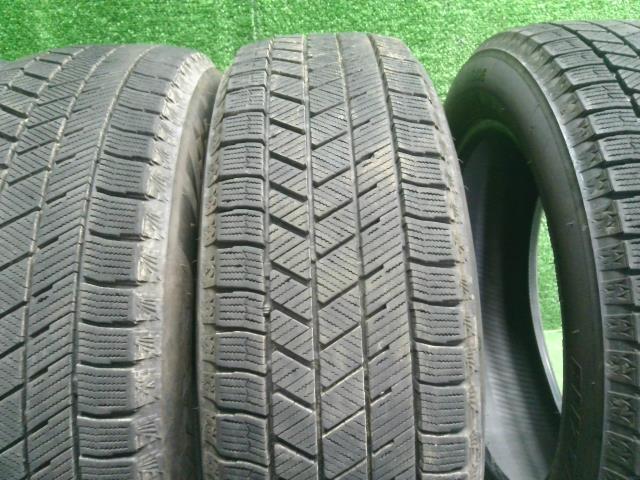 16インチ 冬 スタッドレスタイヤ 4本 22年 175/60R16　BLIZZAK VRX3 ブリヂストン ラクティス外し 自社品番250022