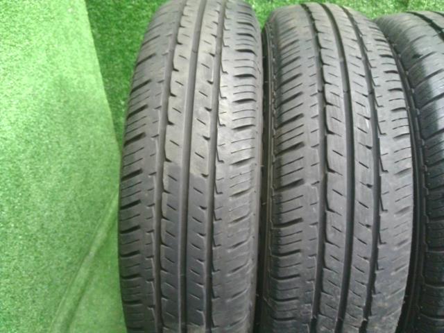 中古 ハンコック ノーマルタイヤ　4本　155/80R14　14インチ　21年　プロボックス外し 自社品番250025