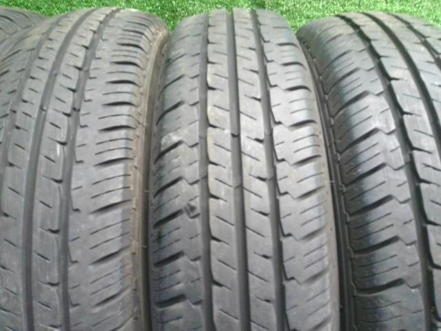 中古 ハンコック ノーマルタイヤ　4本　155/80R14　14インチ　21年　プロボックス外し 自社品番250025