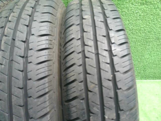 中古 ハンコック ノーマルタイヤ　4本　155/80R14　14インチ　21年　プロボックス外し 自社品番250025