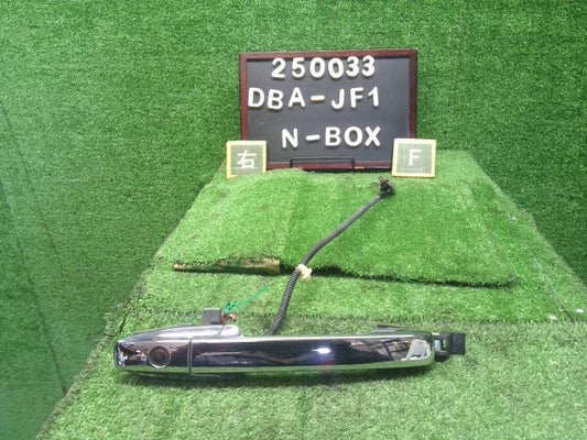 【中古】Ｎ－ＢＯＸ DBA-JF1 右フロントドア アウターハンドル 72140-TY0-N51 自社品番250033 YR586P