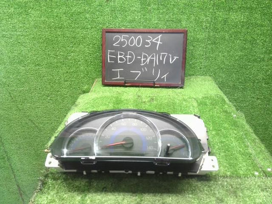 【中古】エブリィ EBD-DA17V スピードメーター 34102-64PB0 自社品番250034 ZVJ