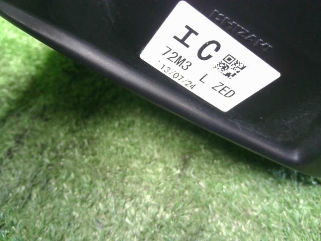 ワゴンＲ DBA-MH34S 左 助手席 ドアミラー サイドミラー　ZED　847Y2-72MV4 イシザキ　72M3　自社品番250041