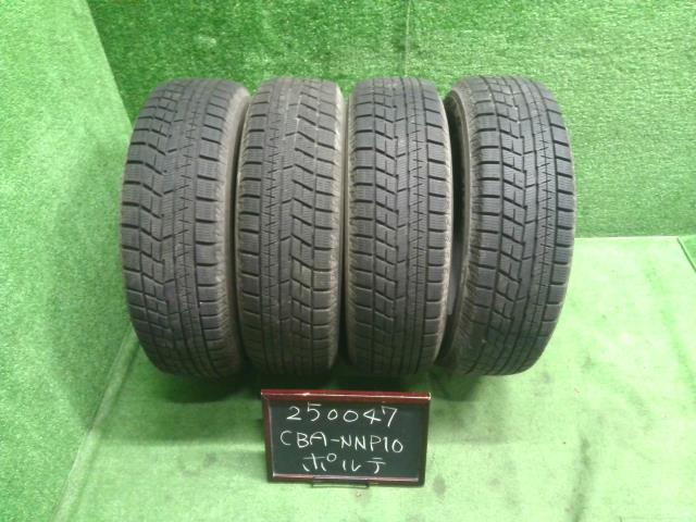 14インチ 冬 スタッドレスタイヤ 4本 21年 Ice GUARDIG60 175/70R14 ヨコハマ ポルテ外し 自社品番250047