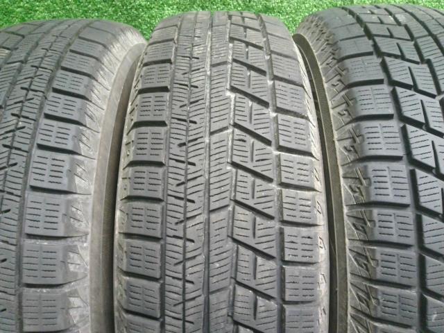 14インチ 冬 スタッドレスタイヤ 4本 21年 Ice GUARDIG60 175/70R14 ヨコハマ ポルテ外し 自社品番250047