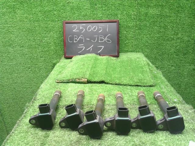 ライフ CBA-JB6 イグニッションコイル ダイレクトコイル 6ケ TEC TC-27A 30520-PXH-004 自社品番250051